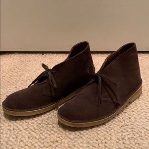 CLARKS Original Desert Boot in Brown Suede